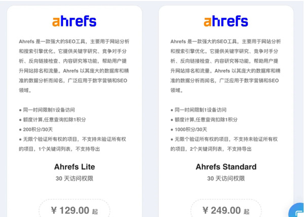 独立站优化必备的三款工具，附上价格！