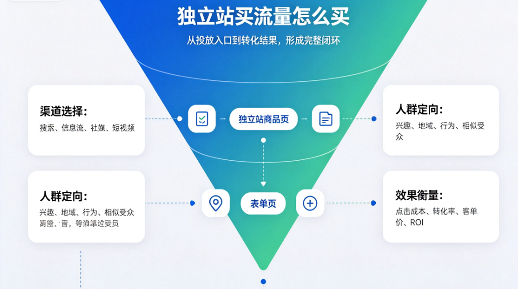 独立站买流量怎么买？给你最正确的链路